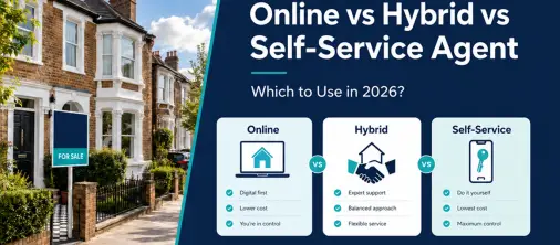 Online Agent vs Hybrid Agent vs Self-Service Real Estate Agent: Which to Use in 2026?